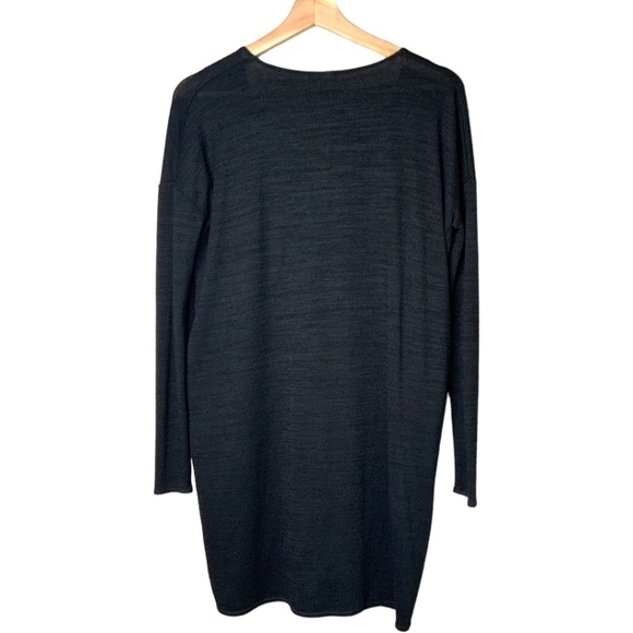 ARITZIA WILFRED FREE Black Mini Swing Dress in Reposa™ Fabric Side Pockets XS - Picture 4 of 10